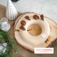 Bûches de Noël et gâteau de réveillon de Philippe Conticini 2022 - couronne - gâteau nouvel an
