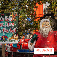Noël Paris visuels - Père Noel - marché de noël