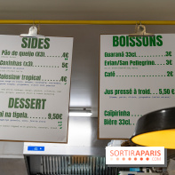 Onda, le restaurant Brésilen de tapiocas, crêpe de manioc - menu - carte