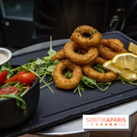 La Vela, le restaurant italien - méditerranéen de Boulogne - calamar frit