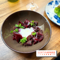 Restaurant Nellu - Betteraves rôties fumées au foin