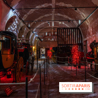 Noël à Vaux-le-Vicomte 2022, les 400 ans de la naissance de Molière - Musée des équipages - l'entrée des artistes