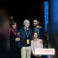 Illuminations nations des Champs-Élysées 2022, inauguration avec Tahar Rahim