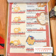 DDimdimsum Paris, le restaurant de vapeurs - menu - carte