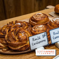 Boulangerie artisanale MieMie, levain et farines anciennes Paris 11e - Roulé cardamome -roulé cannelle