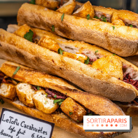 Boulangerie artisanale MieMie, levain et farines anciennes Paris 11e - sandwich végétarien