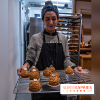 Boulangerie artisanale MieMie, levain et farines anciennes Paris 11e - chou - pâtissière
