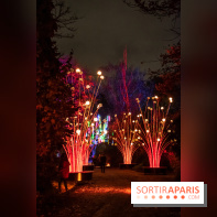 Illuminations de Noël 2022 : les Sentiers Lumineux de Noël au Parc Floral - nos photos