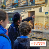 Rallye street art à Belleville avec Paris d'enfants