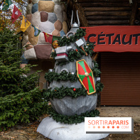 Noël Parc Astérix 2022, les animations - village gaulois de noël