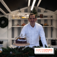 Le chalet gourmand de l'Hôtel de Crillon sur la place de la Concorde pour ce Noël 2022