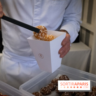 Le chalet gourmand de l'Hôtel de Crillon sur la place de la Concorde pour ce Noël 2022