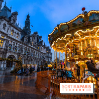 Le Marché et village de Noël de l’Hôtel de ville de Paris 2022