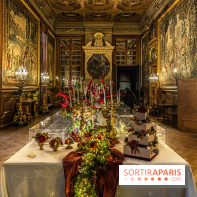 Château de Chantilly Noël 2022 - table Noël
