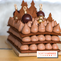 Bûches de Noël Candy Paradis 2022 Number Cake Chocolat