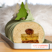 Bûches de Noël Pistache Candy Paradis 2022