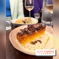 Le Cyrano - Polenta croustillante et olives