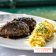 Grande Cascade restaurant 16e - Bois de Boulogne - lièvre à la royale