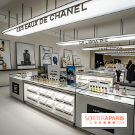 Exposition Le Grand Numéro de Chanel au Grand Palais Éphémère à Paris - boutique