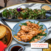 Kimochi restaurant - sushi burger