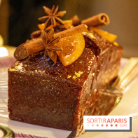 Tea Time de Noël 2022 à l'Hotel de Crillon pain d'épices