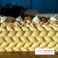 Bûche de Noël du Printemps Haussmann 2022 par Bryan Esposito