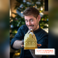 Bûche de Noël du Printemps Haussmann 2022 par Bryan Esposito