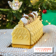 Bûche de Noël du Printemps Haussmann 2022 par Bryan Esposito