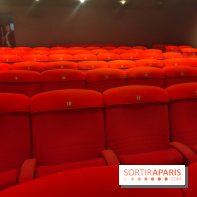 Visuels salles de spectacle et théâtres - salle de cinéma fauteuil rouge