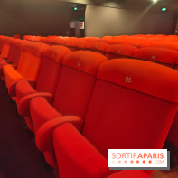 Visuels salles de spectacle et théâtres - salle de cinéma fauteuil rouge