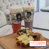 2D atelier, le salon de thé en noir et blanc