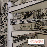 2D atelier, le salon de thé en noir et blanc