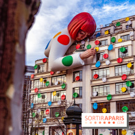 Yayoi Kusama chez Louis Vuitton sur les Champs-Elysées - photos 