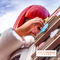 Yayoi Kusama chez Louis Vuitton sur les Champs-Elysées - photos 