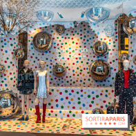 Yayoi Kusama chez Louis Vuitton sur les Champs-Elysées - photos 