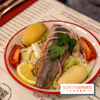 Petit Bouillon Versailles - restaurant près du Château de Versailles - entrée - harengs pomme de terre