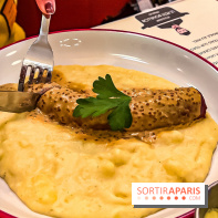 Petit Bouillon Versailles - restaurant près du Château de Versailles - purée saucisse