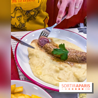 Petit Bouillon Versailles - restaurant près du Château de Versailles - purée saucisse