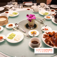 Le Menu du Nouvel an Chinois au Shang Palace - table