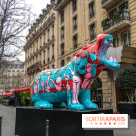 Exposition Julien et ses Juliogoths, avenue George V Paris