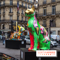 Exposition Julien et ses Juliogoths, avenue George V Paris