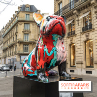 Exposition Julien et ses Juliogoths, avenue George V Paris