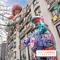 Exposition Julien et ses Juliogoths, avenue George V Paris