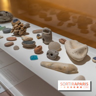 Picasso et la Préhistoire, les photos de l'exposition au Musée de l'Homme - pierres