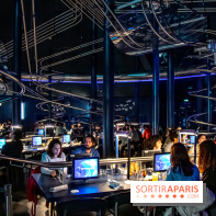 Futuroscope visuels restaurant Space Loop