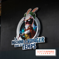 Futuroscope visuels Lapins Crétins La Machine à voyager dans le Temps