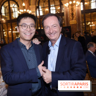 ©Rachid Bellak - Weiliang Shi PDG Huawei et Michel-Edouard Leclerc