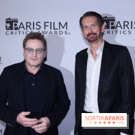©Rachid Bellak - Benoit Magimel et Sam Bobino le directeur general des Paris Film Critique Awards