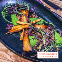 Restaurant Horizon Forbbiden West plat champignons