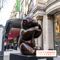Exposition Fragiles colosses Boulevard Haussmann - photos - Michel Bassompierre